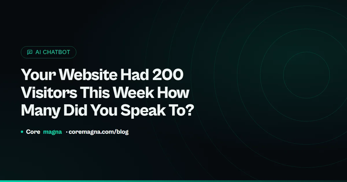 Website analytics dashboard showing visitor traffic data